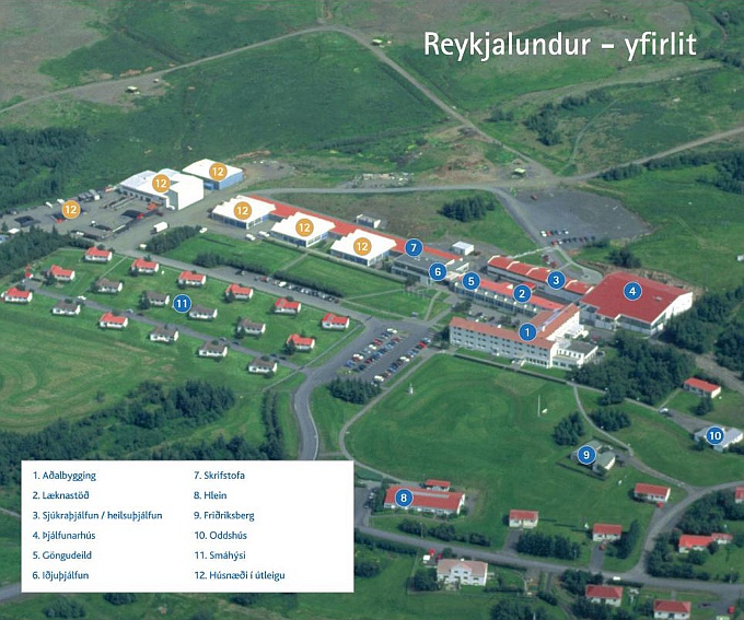 Loftmynd Reykjalundar